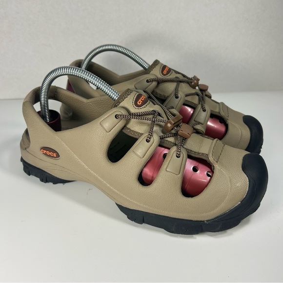 Crocs TrailBreaker Trail Fishing Hiking Sport Closed Toe Water Shoe Sandal Men 8 - Picture 4 of 16